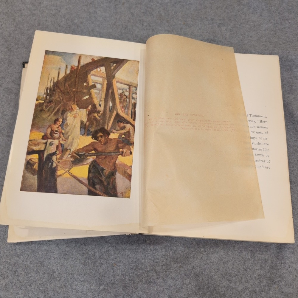 The Bible Story Tales of Old Judea Hall Wood Vintage Hardcover Illustrated Book - Picture 4 of 7